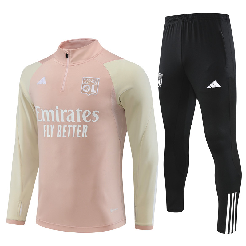 Lyon 23-24 Kids Long Sleeve Training Set Light Pink